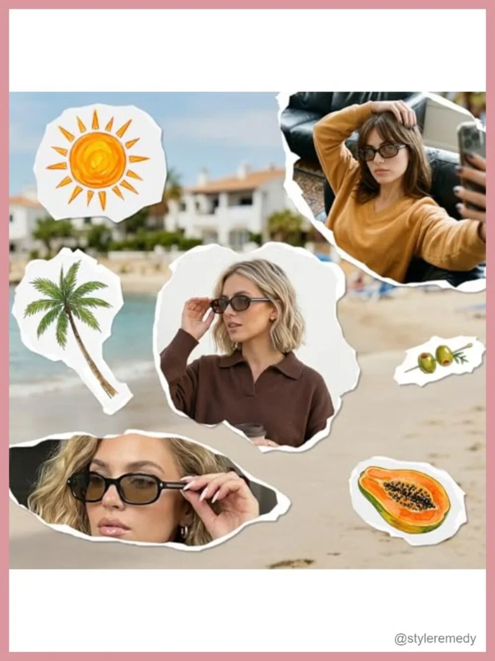 Retro Rectangle Sunglasses for Women Men, UV400 Protection Narrow Sunnies